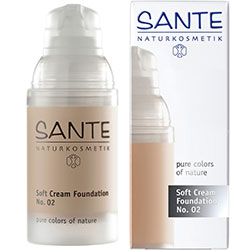 SANTE Organic Soft Cream Foundation  02 Light Beige 