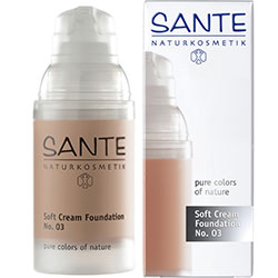 SANTE Organic Soft Cream Foundation  03 Sunny Beige 