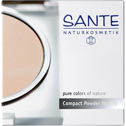 SANTE Organic Compact Powder  01 Porcell 