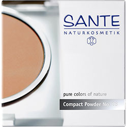 SANTE Organic Compact Powder  03 Gold Beige 