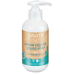 SANTE Organic Aloe & Lemon Liquid Soap  Family  200ml