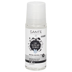 SANTE Organic Crystal Deodorant Roll-on Pure Spirit 50ml