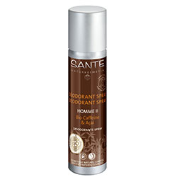 SANTE Organic Homme II Deodorant Spray (Caffeine & Acai) 100ml