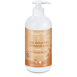 SANTE Organic Coconut & Vanilla Shower Gel (Family) 500ml