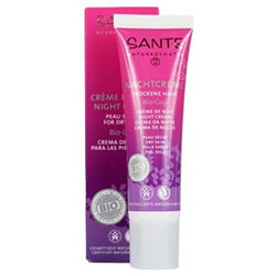 SANTE Organic Goji Night Cream  For Dry Skin  30ml