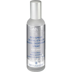 SANTE Organic Crystal Deodorant Spray Pure Spirit 100ml