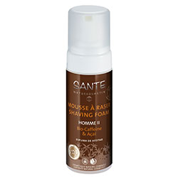 SANTE Organic Homme II Shaving Foam  Caffeine & Acai  150ml