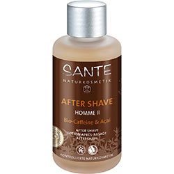 SANTE Organic Homme II After Shave  Caffeine & Acai  100ml