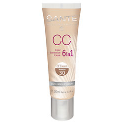 SANTE Organik CC Kream  30 Bronz   6in1 Renk Düzgünleştirici  30ml