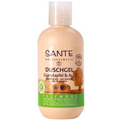 SANTE Organic Shower Gel  Grenadine & Acai  200ml