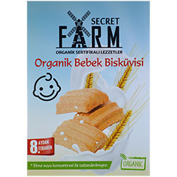 Secret Farm Organik Bebek Bisküvisi 150g