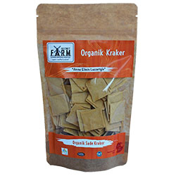 Secret Farm Organic Cracker  Plain  100g