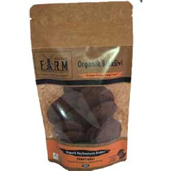 Secret Farm Organic Biscuit with Butter & Carob 100g