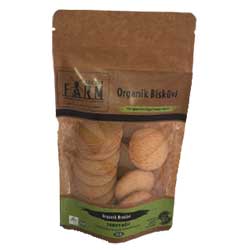Secret Farm Organic Biscuit with Butter 100g