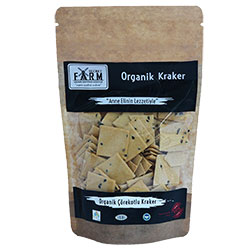 Secret Farm Organik Kraker  Çörekotlu  100g
