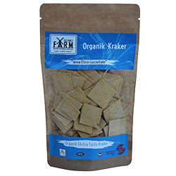 Secret Farm Organic Cracker  Extra Salty  100g