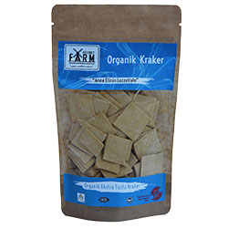 Secret Farm Organik Kraker  Ekstra Tuzlu  100g