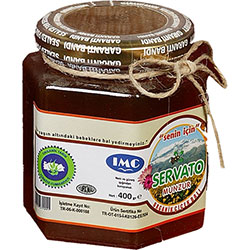 Servato Munzur Organic Flower Honey 400g
