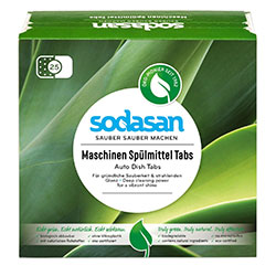 SODASAN Organic Dishwasher Tabs 25 Pcs