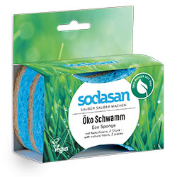 SODASAN Organic Eco Sponge 2'li