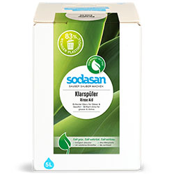 SODASAN Organic Rinse Aid for Dishwashers 5L