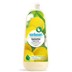 SODASAN Organik Elde Bulaşık Yıkama Sıvısı  Limonlu  1L