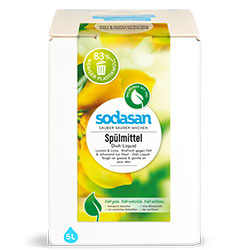 SODASAN Organik Elde Bulaşık Yıkama Sıvısı  Limonlu  5L