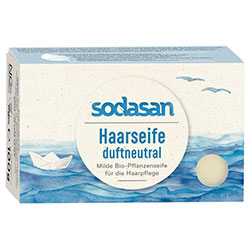 SODASAN Organik Saç Sabunu  Parfümsüz  100g