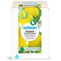 SODASAN Organic Liquid Soap (Citrus & Olive) 5L