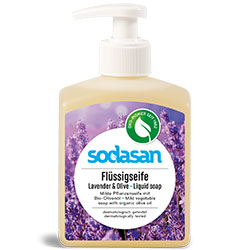 SODASAN Organic Liquid Soap (Lavender & Olive) 300ml