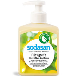 SODASAN Organic Liquid Soap (Citrus & Olive) 300ml