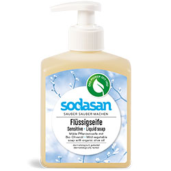 SODASAN Organic Liquid Soap (Olive - Sensitive) 300ml