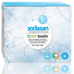 SODASAN Organic Laundry Powder Detergent  Sensitive  1 2Kg