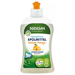 SODASAN Organic Washing-up Liquid (Orange Balsam) 500ml