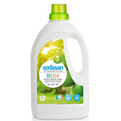 SODASAN Organik Çamaşır Yıkama Sıvısı  COLOR  Misket Limonlu  1 5L