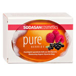 SODASAN Organic Glycerin Soap  Raspberry  100g