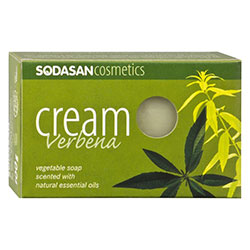 SODASAN Organic Soap Bar  Verbena  100g