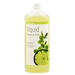 SODASAN Organic Liquid Soap  Citrus & Olive  1L