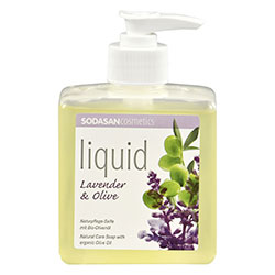 SODASAN Organic Liquid Soap (Lavender & Olive) 300ml