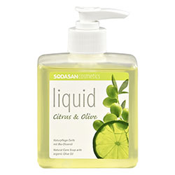 SODASAN Organic Liquid Soap (Citrus & Olive) 300ml