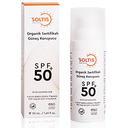 Soltis Organik Güneş Koruyucu  SPF 50  50ml
