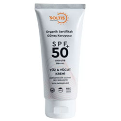 Soltis Organik Yüz ve Vücut Güneş Koruyucu  SPF 50  100ml