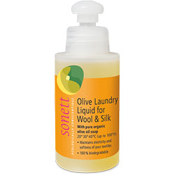 Sonett Organic Olive Laundry Liquid for Wool and Silk Neutral 120ml