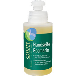Sonett Organic Liquid Hand Soap (Rosemary) 120ml