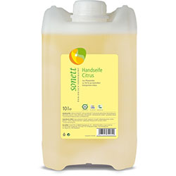 Sonett Organic Liquid Hand Soap (Citrus) 10L