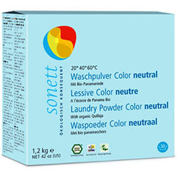 Sonett Organic Laundry Powder Color Neutral 1,2Kg