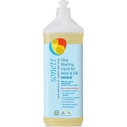 Sonett Organic Olive Laundry Liquid for Wool and Silk 1L