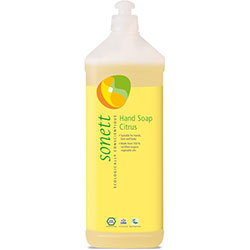 Sonett Organik Sıvı El Sabunu Citrus  Limon  1L