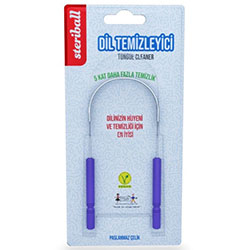 Steriball Tongue Cleaner  Purple 