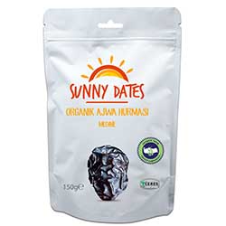 Sunny Dates Organik Hurma  Ajwa/Acve Peygamber Hurması  150gr